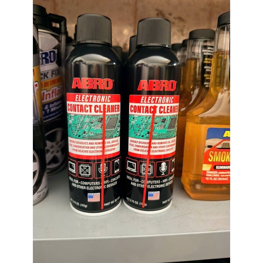 Dung dịch vệ sinh tiếp điểm điện tử ABRO ELECTRONIC CONTACT CLEANER EC-533 USA( Mẫu Mới)