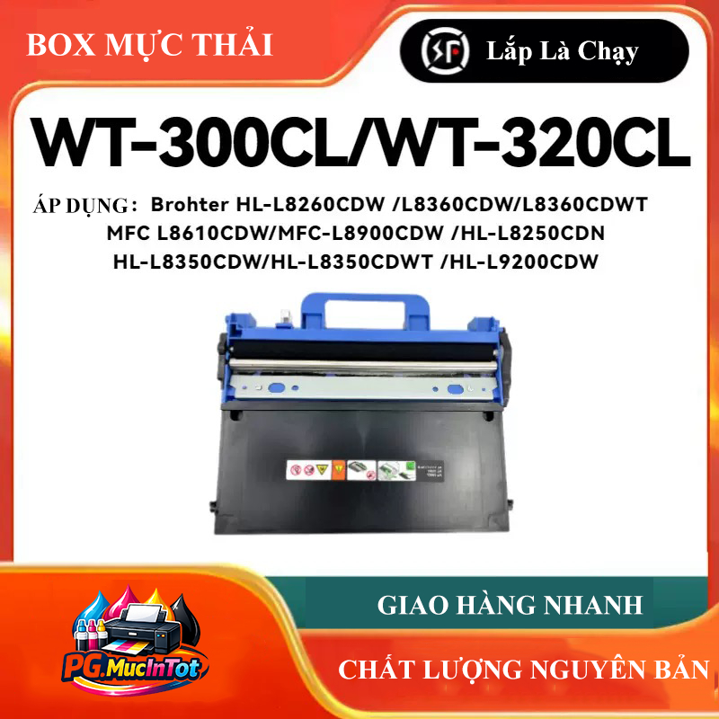 Box Mực Thải WT-320CL Cho Brother HL-L8250CDN / HL-L8360CDW / HL-L9310CDW / MFC-L8610CDW / MFC-L8690
