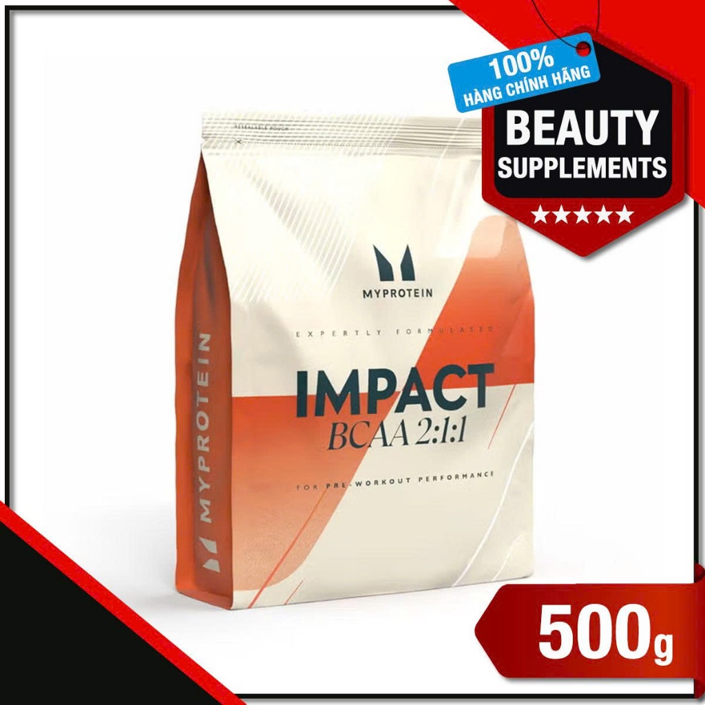 Bột BCAA 2:1:1  Myprotein - Túi 500g