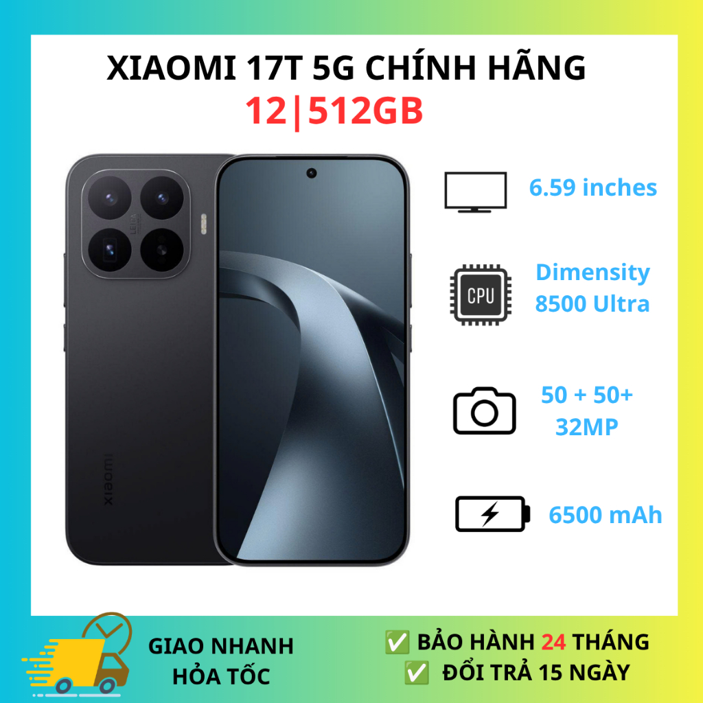 Điện Thoại Xiaomi 17T 5G 12GB-512GB Chính Hãng | BigBuy360 - bigbuy360.vn