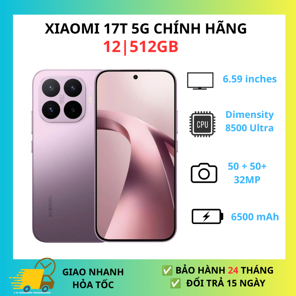 Điện Thoại Xiaomi 17T 5G 12GB-512GB Chính Hãng | BigBuy360 - bigbuy360.vn