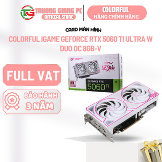 [CTY FULL VAT] VGA CARD MÀN HÌNH Colorful iGame RTX 5060Ti Ultra W DUO OC 8GB-V - NEW BẢO HÀNH 36 THÁNG