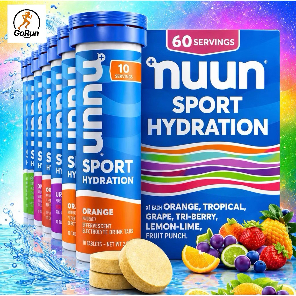 Viên Sủi Pha Nước Nuun Sport Hydration -Dùng Khi Chơi Thể Thao & Vận Động