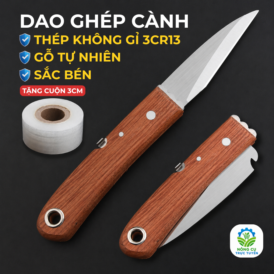 GIAO GHÉP CÀNH - THÉP KHÔNG GÌ 3CR13 - TẶNG CUỘN 3CM