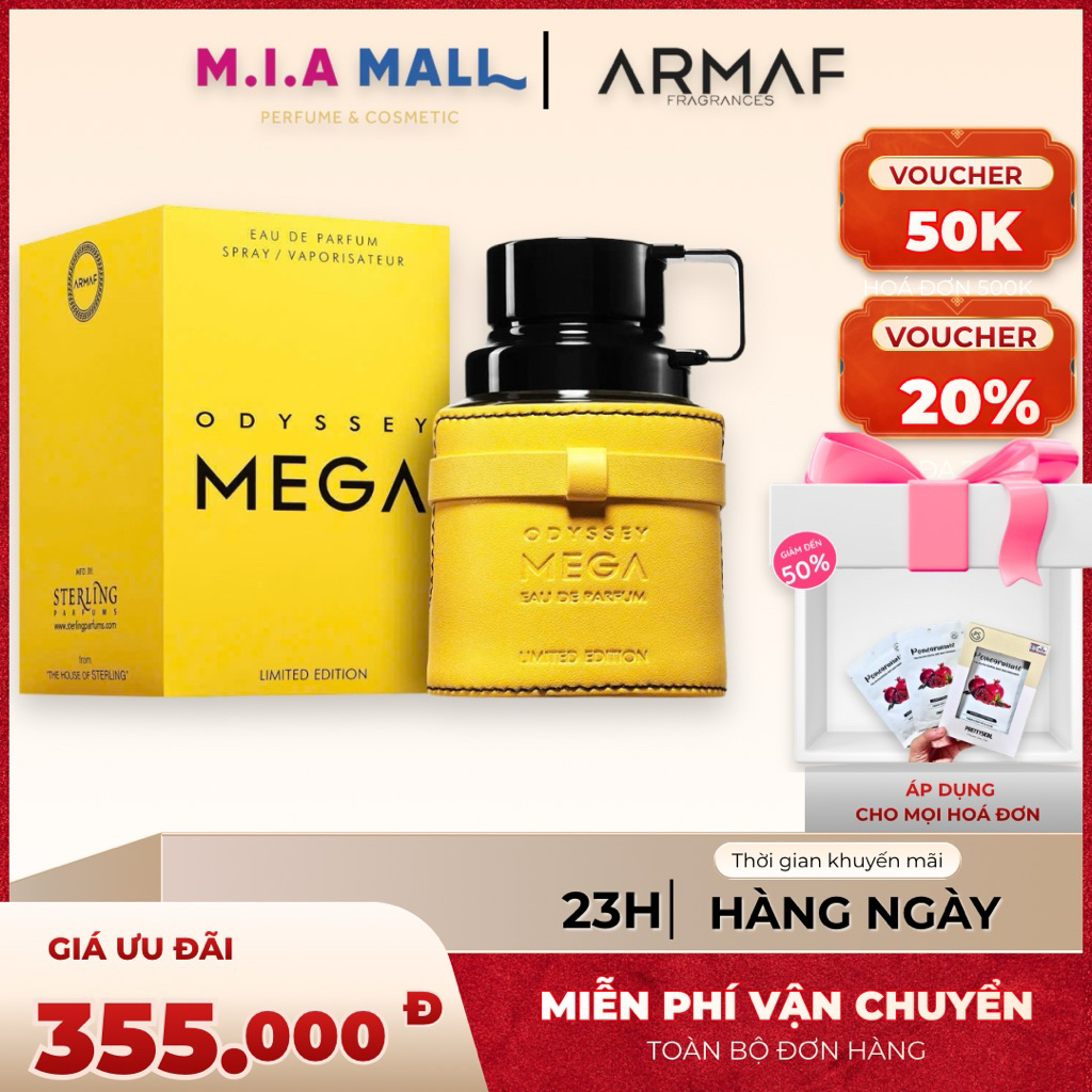 Nước hoa nam Armaf Odyssey Mega Limited Edition EDP 60ml