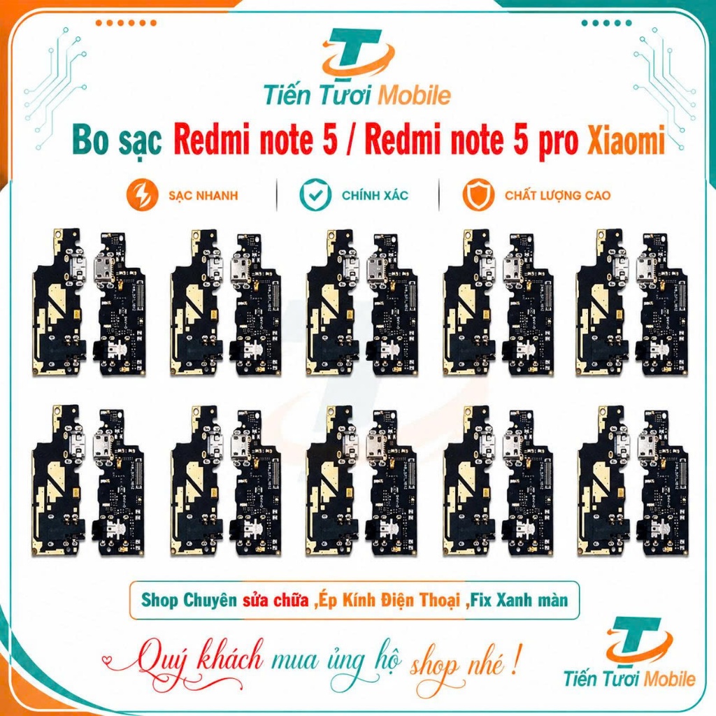 Bo Sạc Xiaomi Redmi Note 5 / Redmi Note 5 Pro