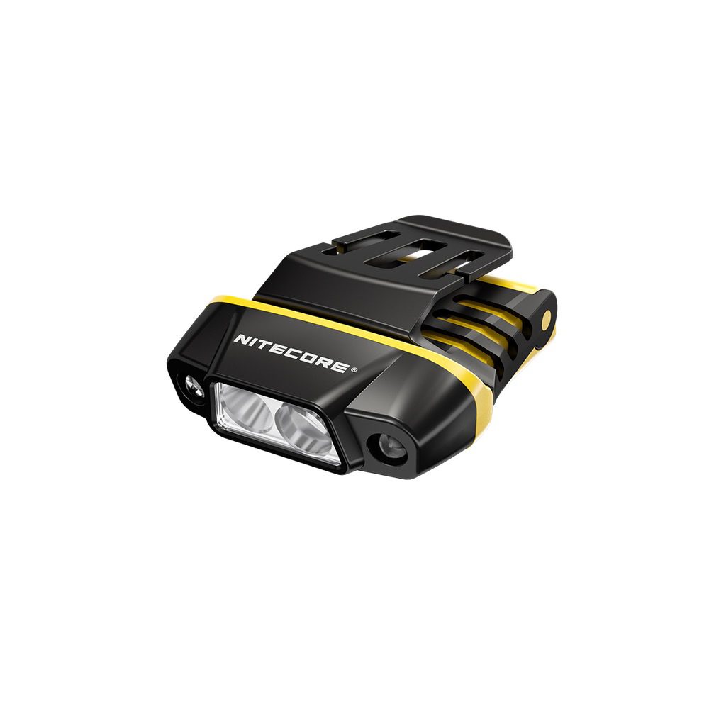 Đèn pin đội đầu NITECORE NU11 kiêm gài mũ sáng 150 lumen chiếu xa 50m cảm biến chuyển động pin liền 