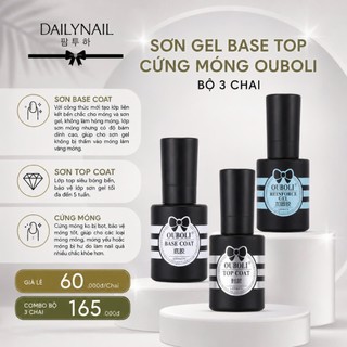 Sơn Gel Base Top Cứng móng Ouboli