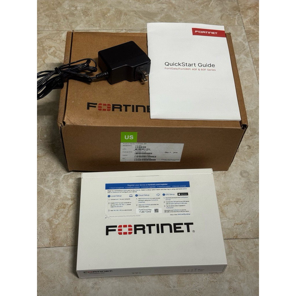 (Hàng cũ) Thiết bị tường lửa Fortinet FortiGate 40F