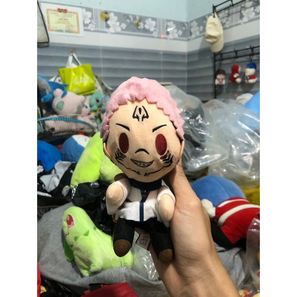Gấu 2hand búp bê nhồi bông Ryomen Sukuna thuộc bộ Jujutsu Kaisen Ichiban Kuji Prize E