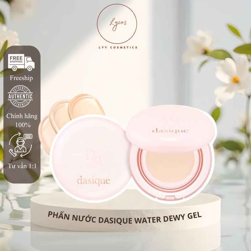 CUSHION DASIQUE WATER DEWY GEL PHẤN NHỚ DASIQUE