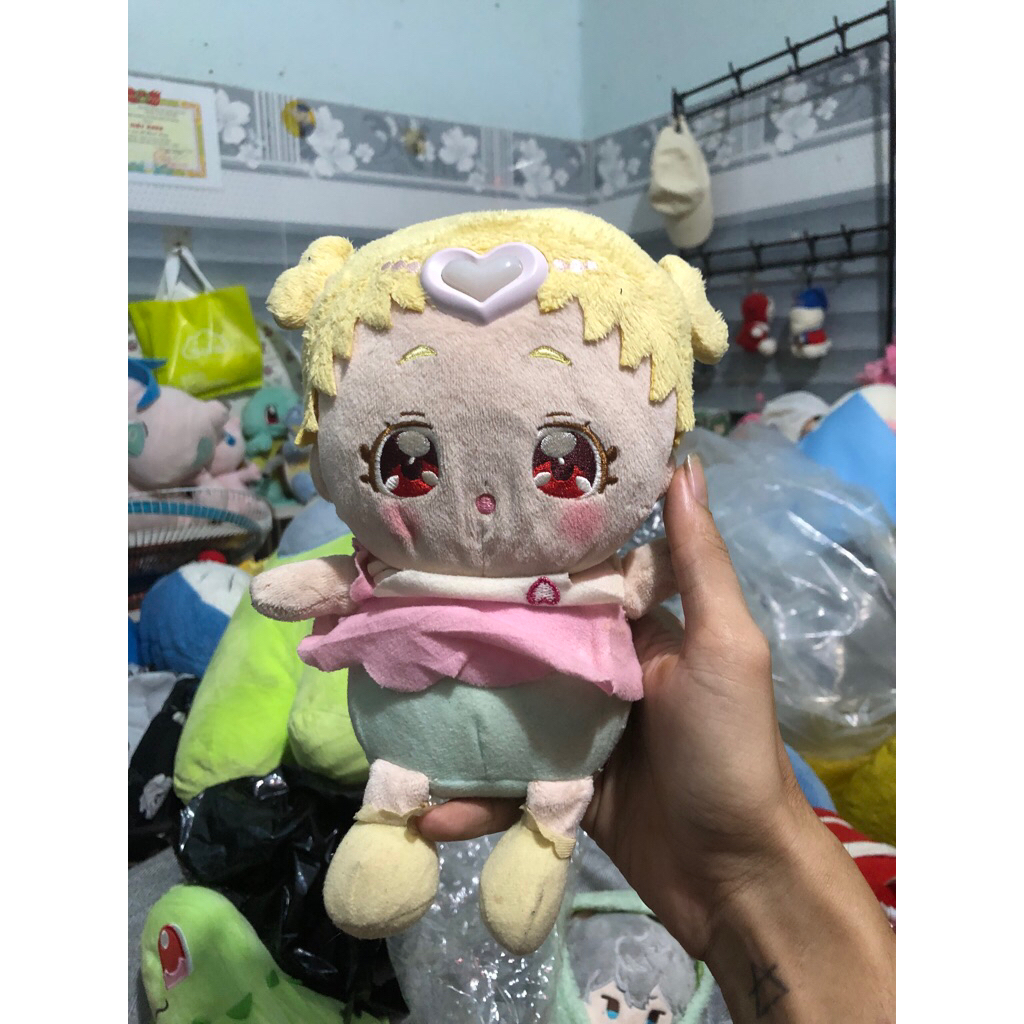 Gấu 2hand búp bê nhồi bông Hugtan từ dòng phim anime HUGtto PreCure