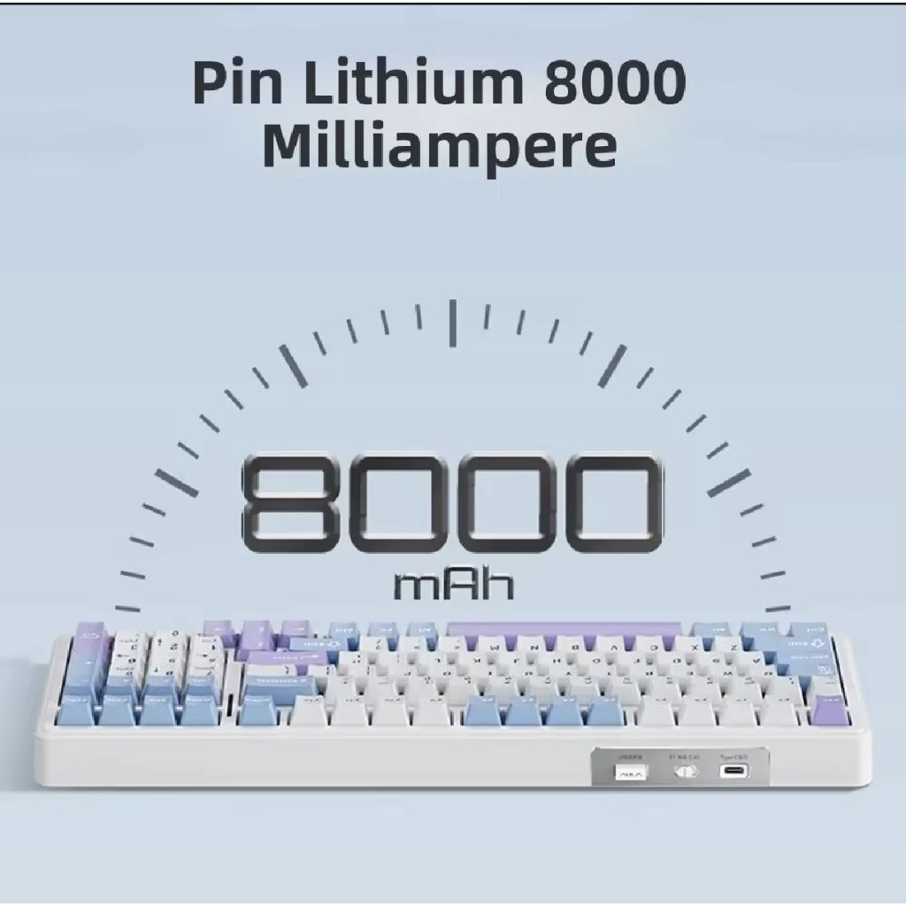 BÀN PHÍM CƠ - Aula F99 Wireless / Bluetooth 3 Mode - Bàn Phím Cơ Gaming 96% Hotswap RGB | BigBuy360 - bigbuy360.vn