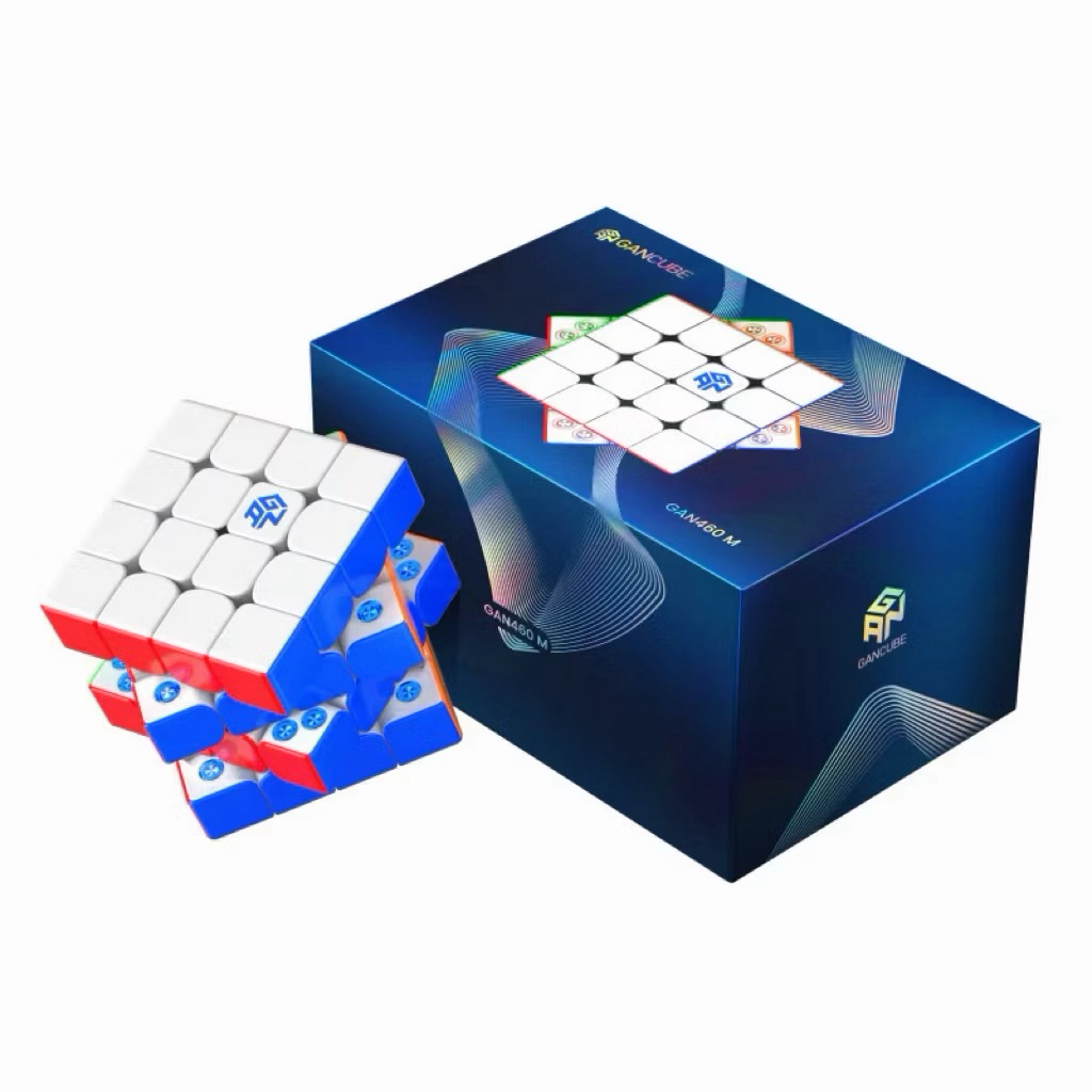 Rubik 4x4 GAN 460M V2 UV 4x4 Core Magnetic Tripple track core