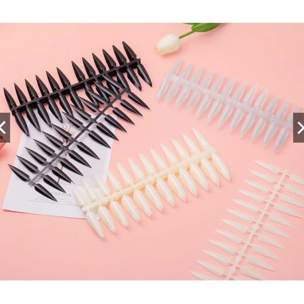 Móng Mẫu Nhọn Desgin Nail, Set Vỉ 240 Móng