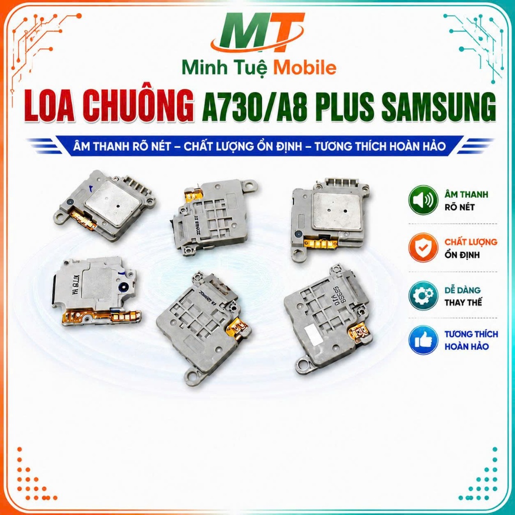 Loa Chuông Samsung A730 / A8 Plus – Zin Bóc Máy