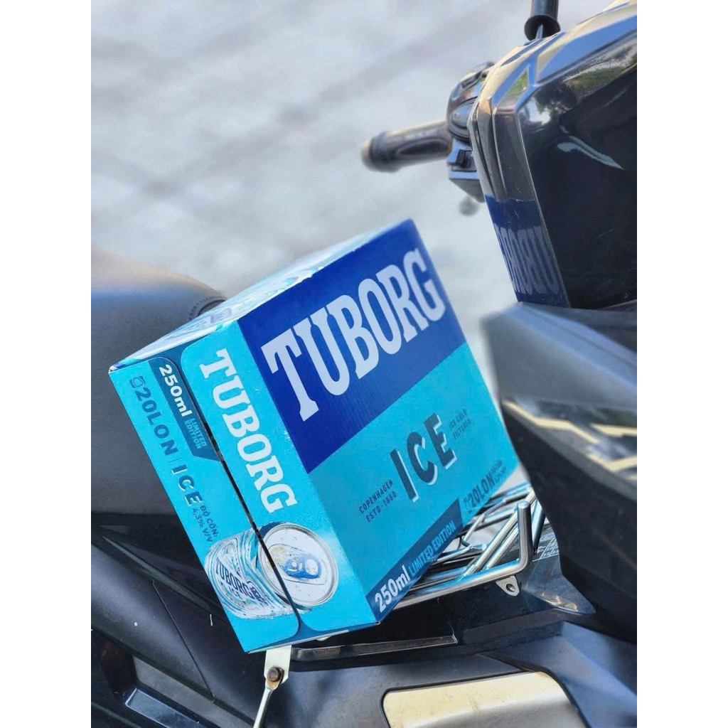 Bia Tuborg ICE LON - 1 THÙNG 20 LON 250ml