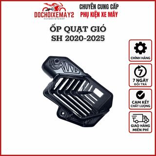 Phụ kiện Ốp quạt gió Carbon vân mờ, vân bóng SH 2020-2025 (hàng Artistar, Universe)
