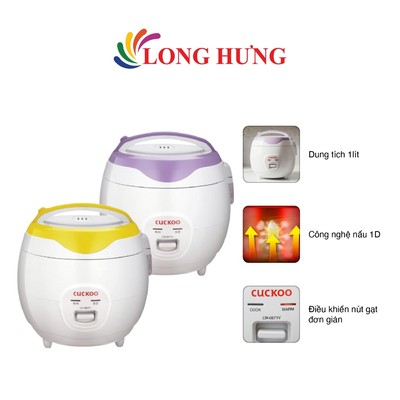Nồi cơm điện nắp gài Cuckoo 1 lít CR-0671 - Hàng chính hãng