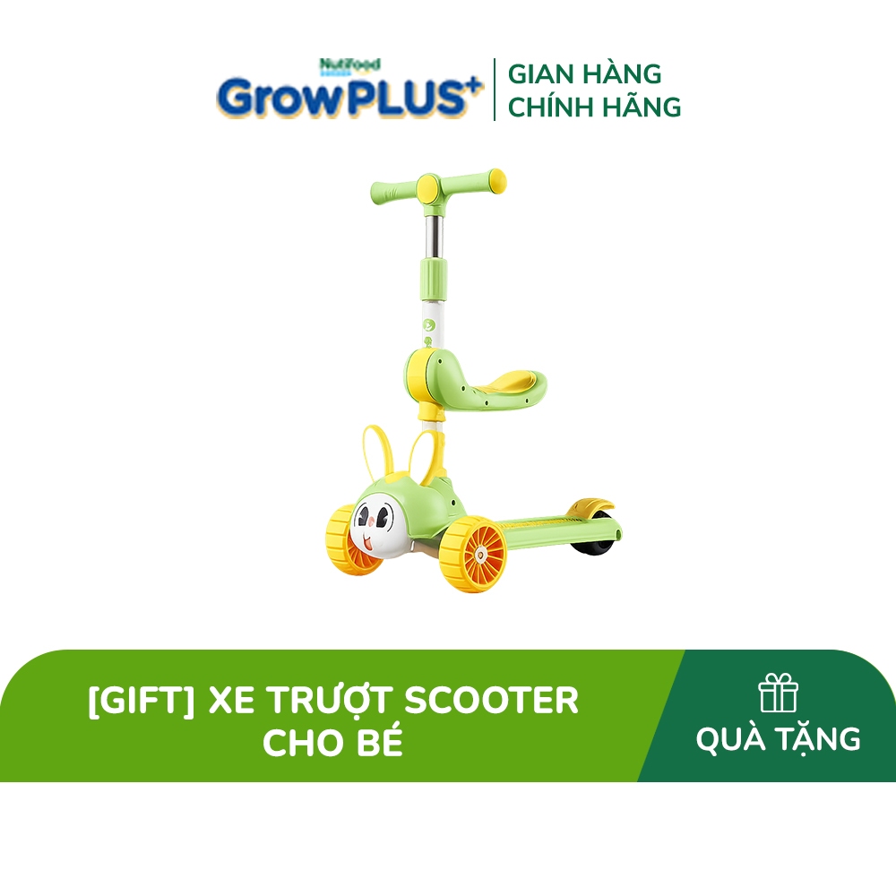 [Quà tặng không bán] Đồ chơi trẻ em: Xe trượt scooter cho bé, Chất liệu: khung bằng sắt + nhựa có 03