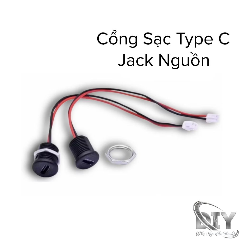(2 Cái) Giắc TypeC Jack Nguồn Cổng Sạc Type C Jack Sạc Pin 2P