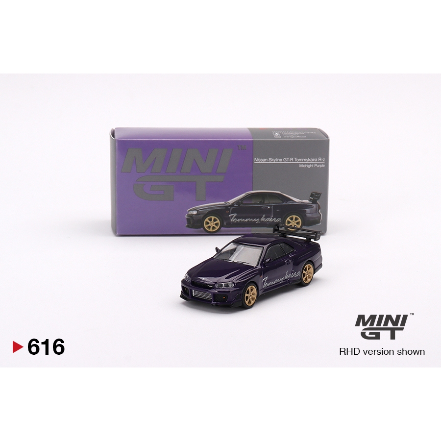 MINI GT Nissan Skyline GT-R R32 Tommykaira R Midnight Purple – Xe Mô Hình Sưu Tầm 1:64