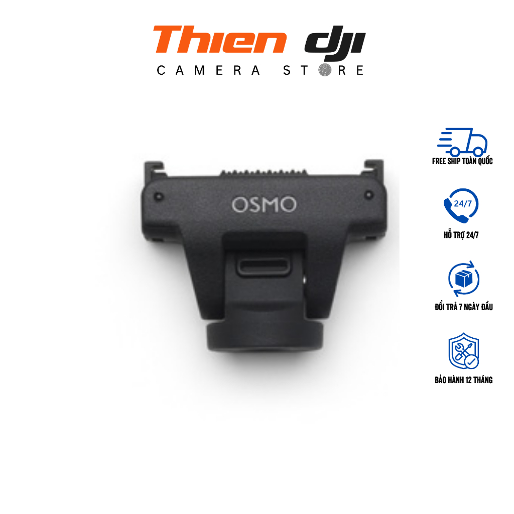 Osmo360 Quick-Release Adapter Mount | Ngàm Nam Châm DJI Osmo360 Dùng Cho Action 3,4,5 Pro, 6 Pro, Os