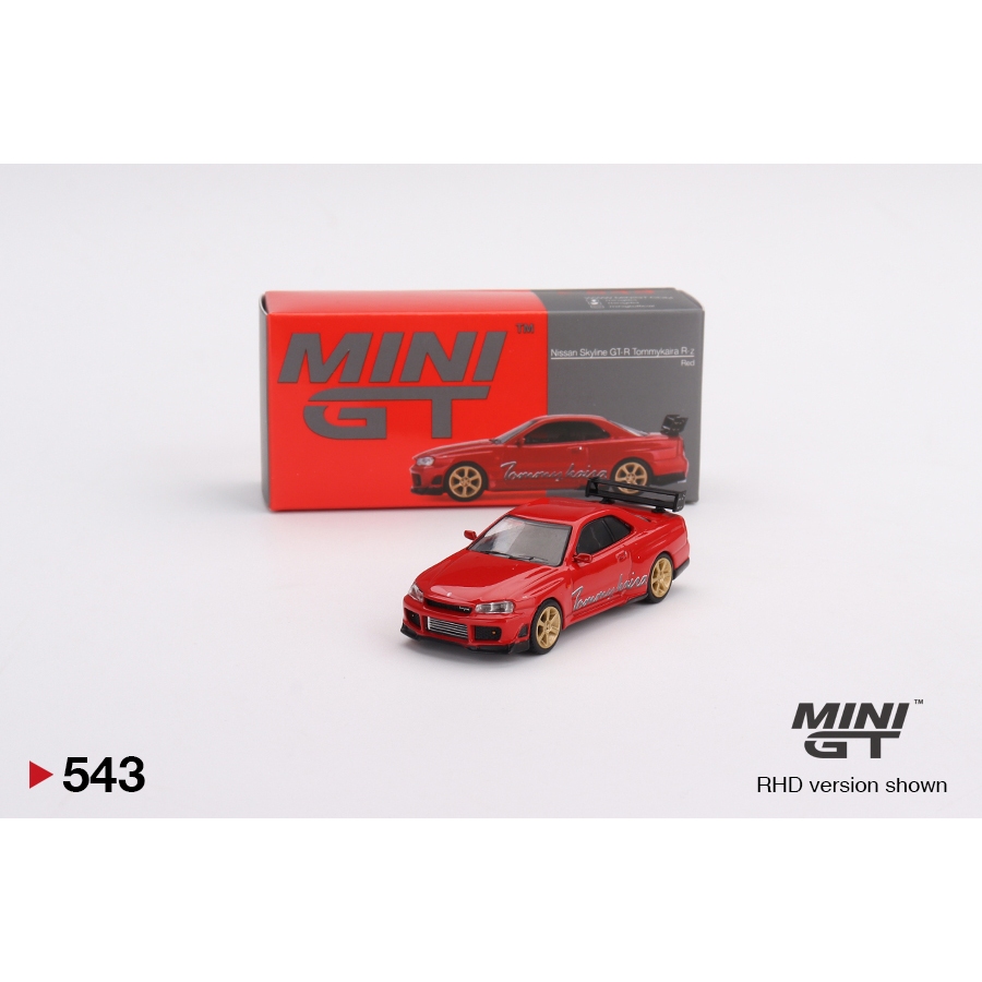 MINI GT Nissan Skyline GT-R Tommykaira R Red – Xe Mô Hình Sưu Tầm 1:64