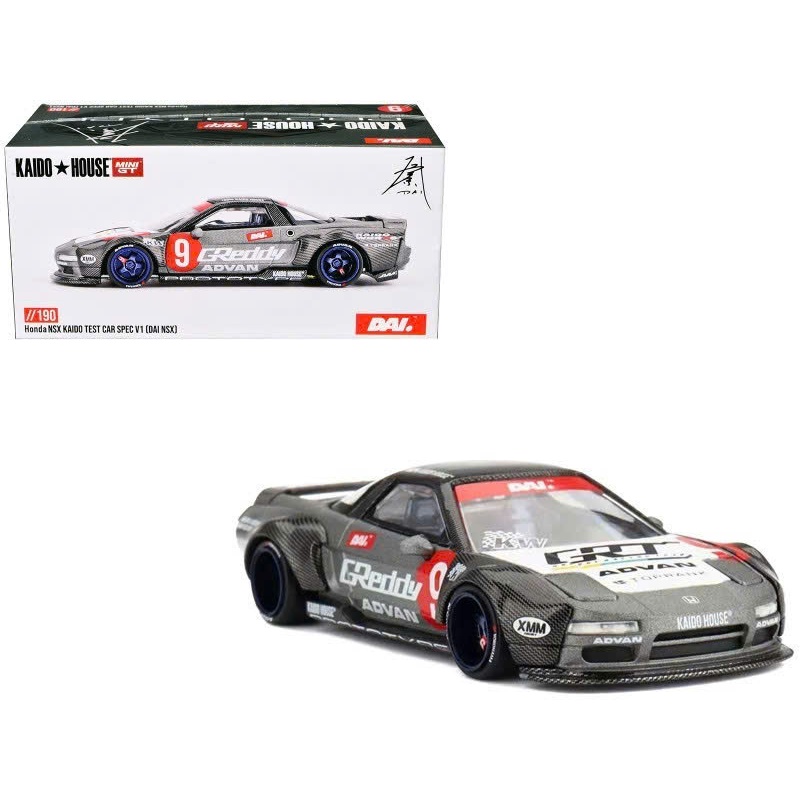 MINI GT x KAIDO HOUSE Honda NSX KAIDO Test Car Spec V1 – Xe Mô Hình Sưu Tầm 1:64