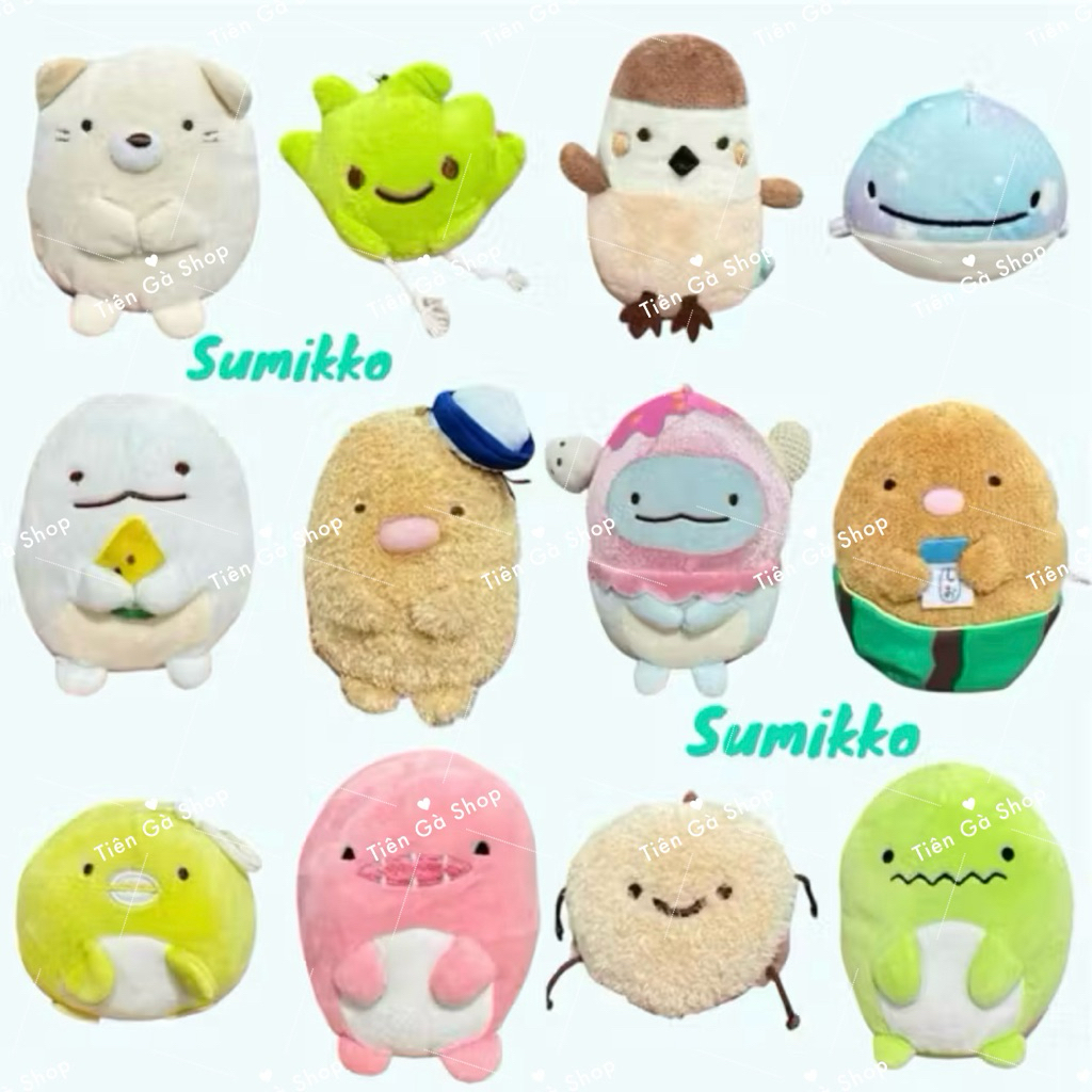 gấu bông sumiko nhiều mẫu dễ thương