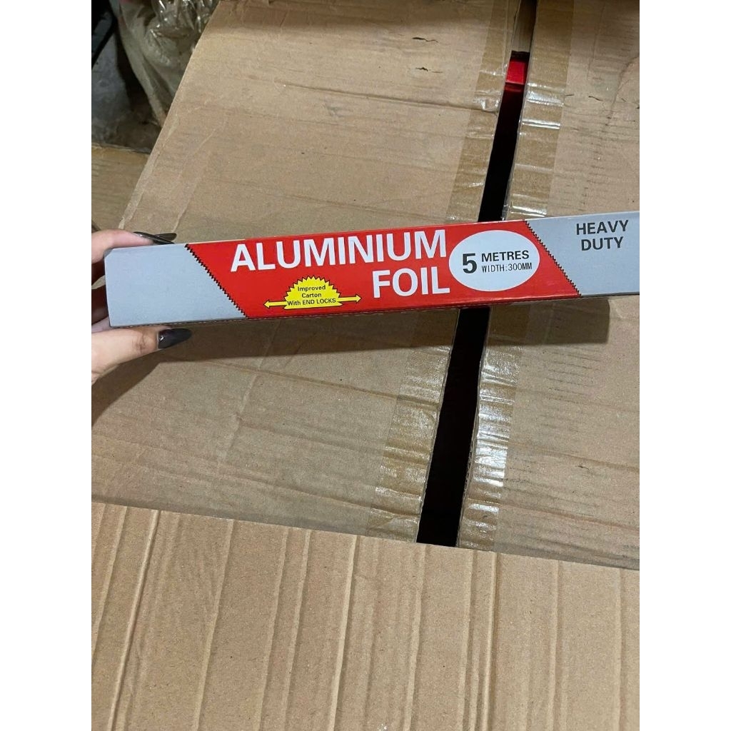 Cuộn giấy bạc nướng thịt Aluminium Foil dài 5m