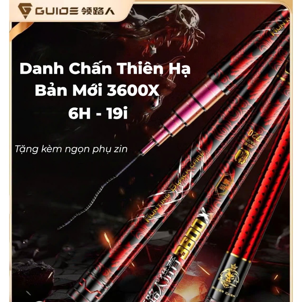 Cần câu tay Danh Chấn Thiên Hạ 3600X 6H - 19i
