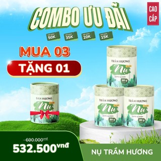 [MUA 3 TẶNG 1] Nụ Trầm Hương Xông Nhà Cao Cấp Mộc Lâm 80g, Nụ Trầm Nguyên Chất Thơm Mộc Mạc Dịu Nhẹ