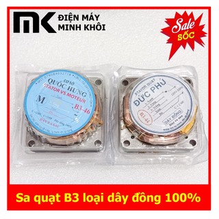 Sa quạt Quốc Hưng B3 (44, 46) loại dây đồng 100% - Fe sắt dày 1,5cm