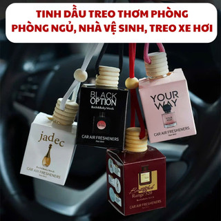 Tinh dầu treo thơm phòng - Khử mùi hiệu quả, phòng ngủ, nhà vệ sinh, treo xe hơi - Hương thơm tự nhiên, an toàn