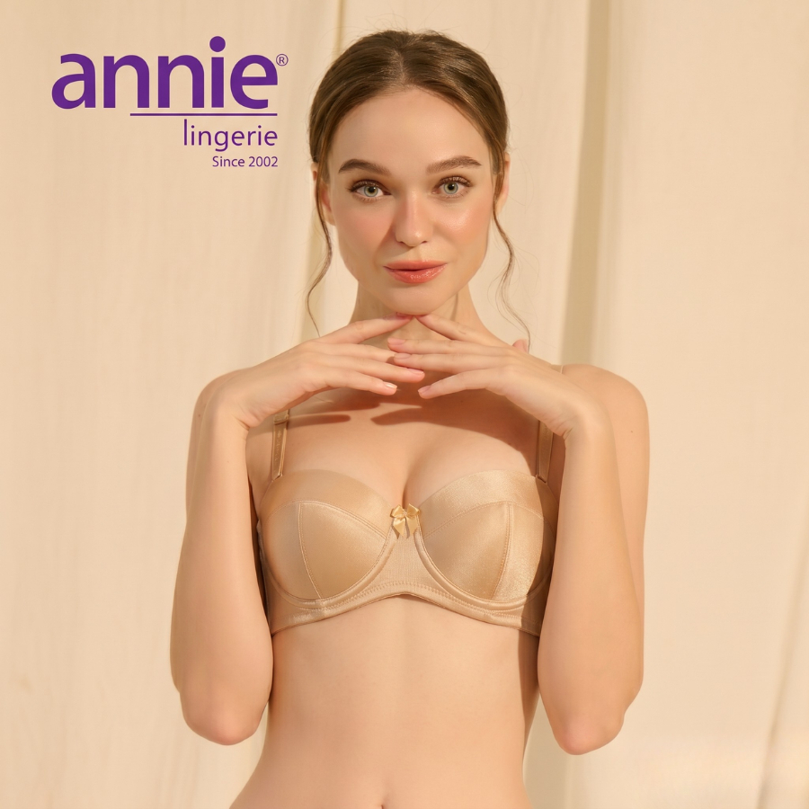 [Tăng 1 size] Áo Lót Nữ annie lingerie BRA8149 Có Gọng Nâng Đẩy Đệm Mỏng, Bra Áo Ngực Tạo Khe Quyến Rũ Chống Há Quả