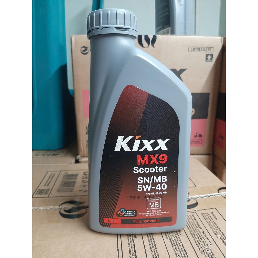 (Kixx xe ga 5w40 SN) dầu nhớt kixx ultra 5w40 xe ga scooter 800ml tổng hợp 100% nhập khầu hàn quốc
