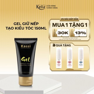 Gel Tạo Kiểu Tóc Kassi Giữ Nếp Tóc Tự Nhiên, Định Hình Kiểu Tóc Không Bết Dính - Tuýp 150ml