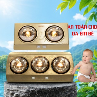Đèn sưởi nhà tắm HOMELY ấm tức thì, không chứa tia UV, không khô da, tiết kiệm điện