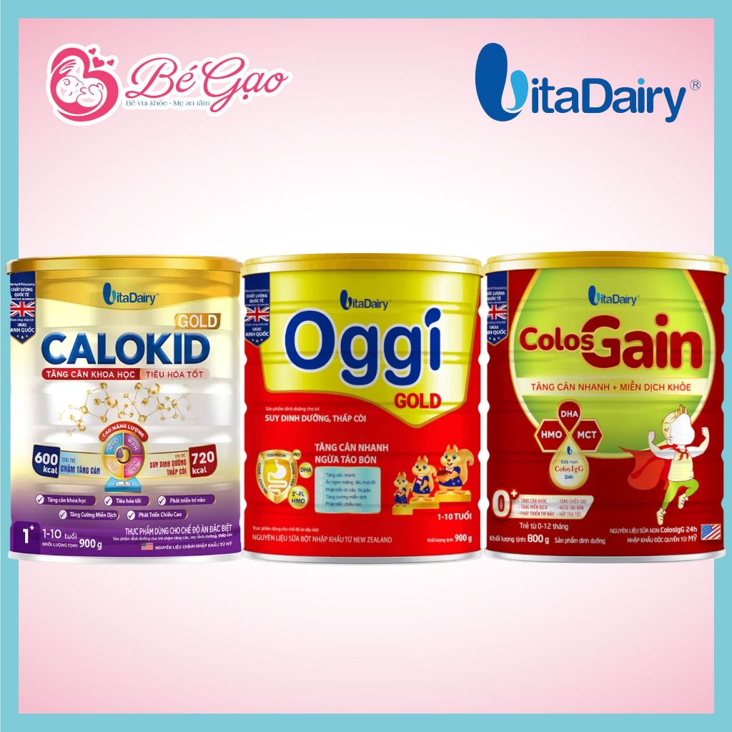 [Chính Hãng] Sữa Colosbaby Calokid, ColosGain, Oggi