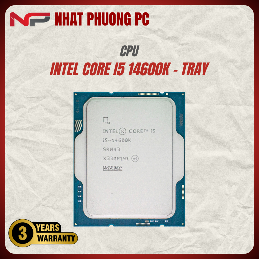 CPU INTEL CORE I5 14600K TRAY SK1700 NEW