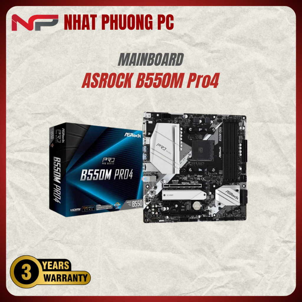 Mainboard ASROCK B550M Pro4