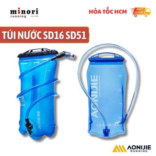Bình nước thể thao túi nước chạy bộ leo núi vòi hút 1l 1.5l 2l 3l aonijie chất liệu cao cấp an toàn