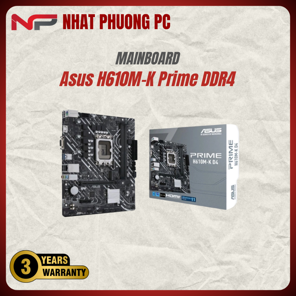 Mainboard Asus H610M-K Prime DDR4
