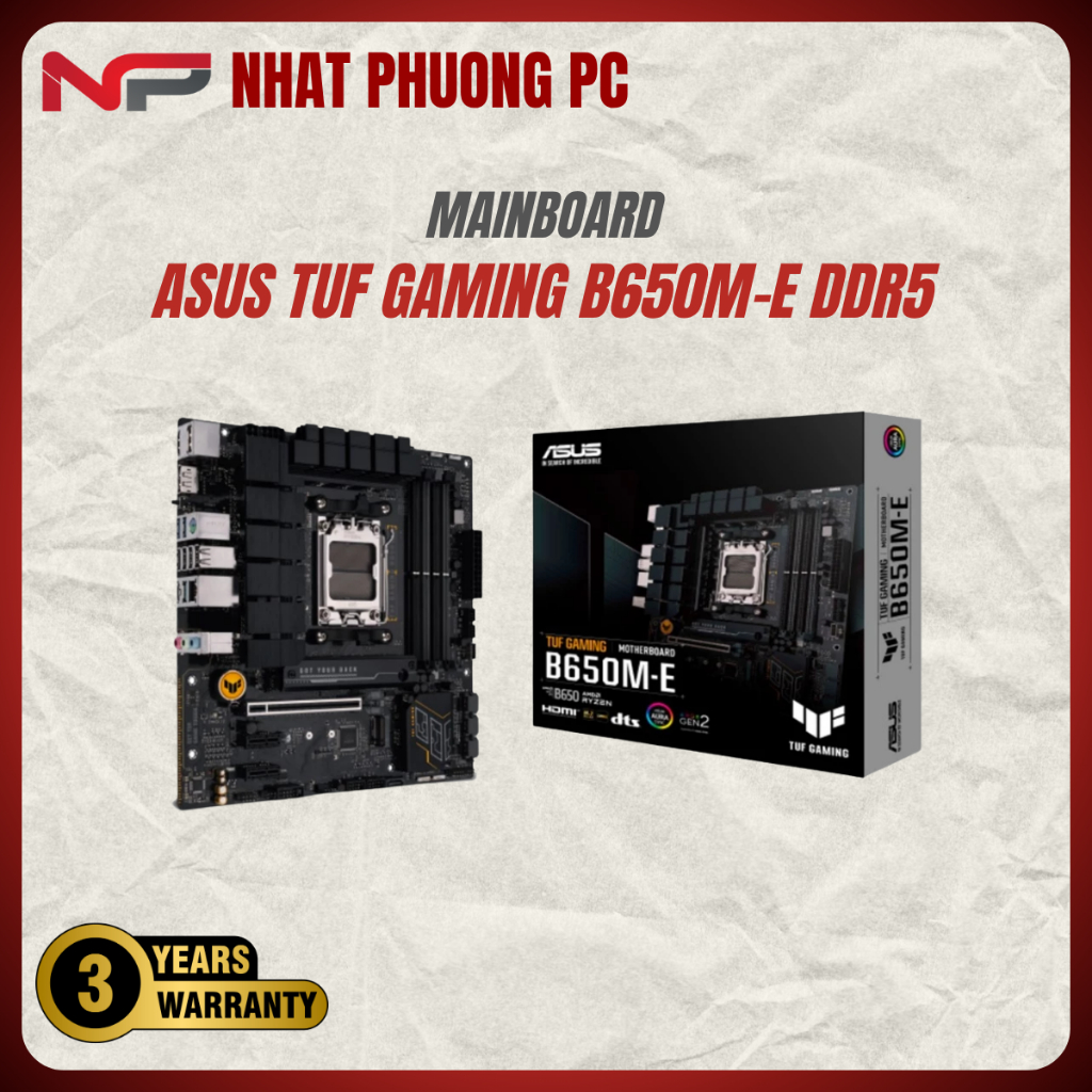 Mainboard ASUS TUF GAMING B650M-E DDR5