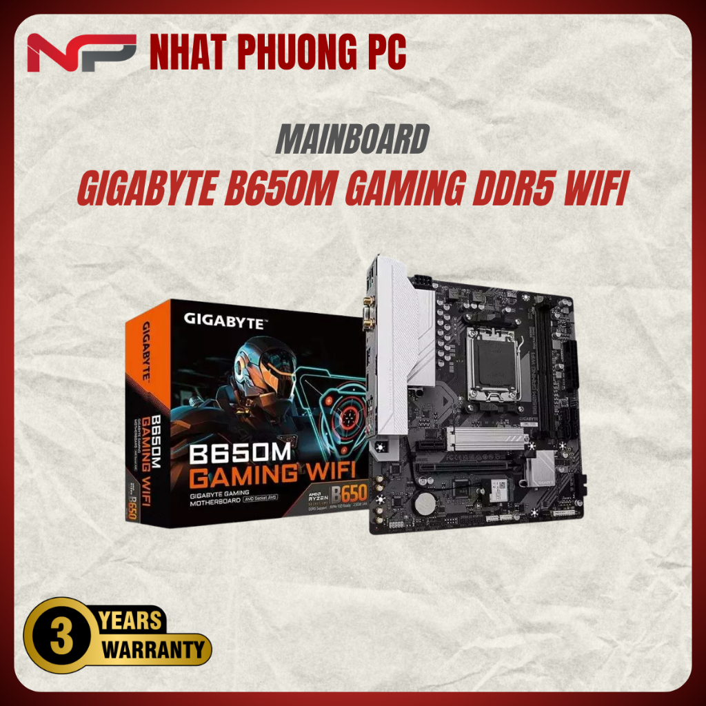 Mainboard Gigabyte B650M GAMING DDR5 WIFI