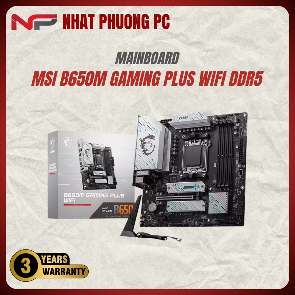 Mainboard MSI B650M GAMING PLUS WIFI DDR5