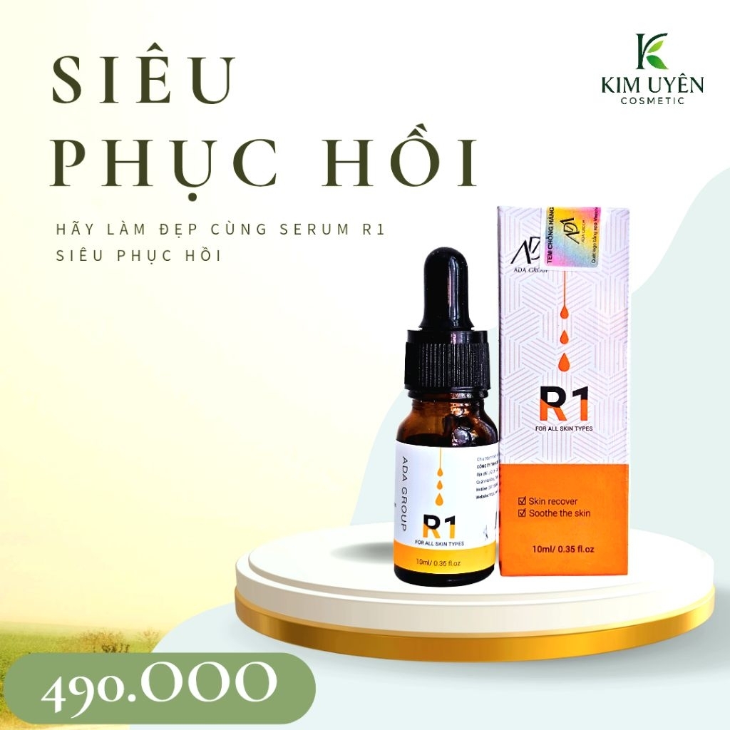 SERUM ADA R1 ADA GROUP SIÊU PHỤC HỒI DA 10ML VÀ 20ML