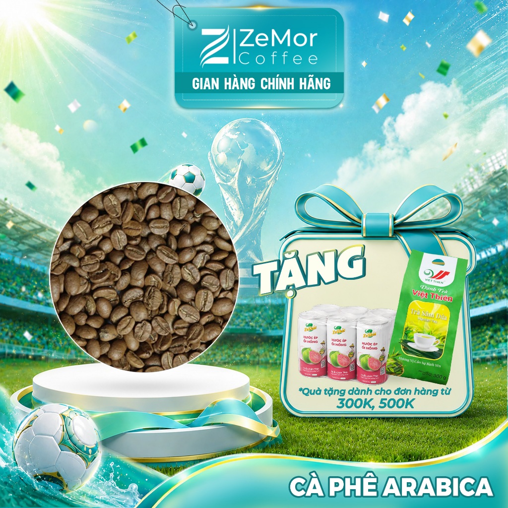 ZeMor Coffee - Cà Phê Arabica Hạt Rang Cầu Đất CF02055 (1kg)