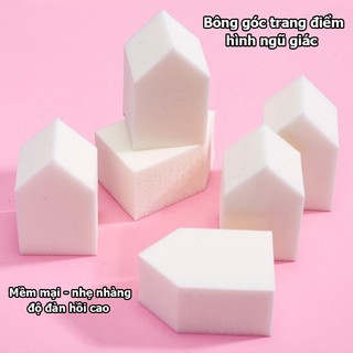 Bông phấn tán kem nền (bịch 10 miếng)